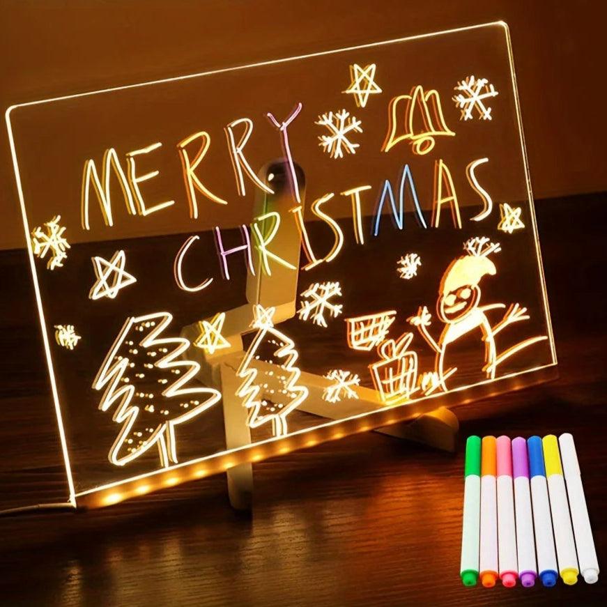 GlowScribble™ – LED Drawing Board for Kids