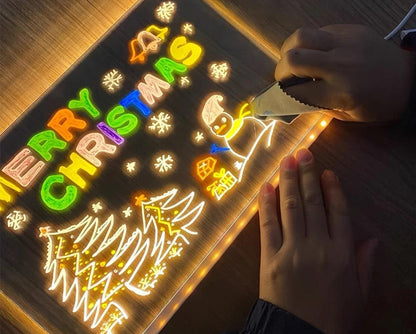 GlowScribble™ – LED Drawing Board for Kids