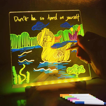 GlowScribble™ – LED Drawing Board for Kids